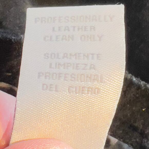 Dressbarn Woman Leather Suede Jacket Woman 18/20 Snap Buttons Studs Quilt Detail - Picture 12 of 16